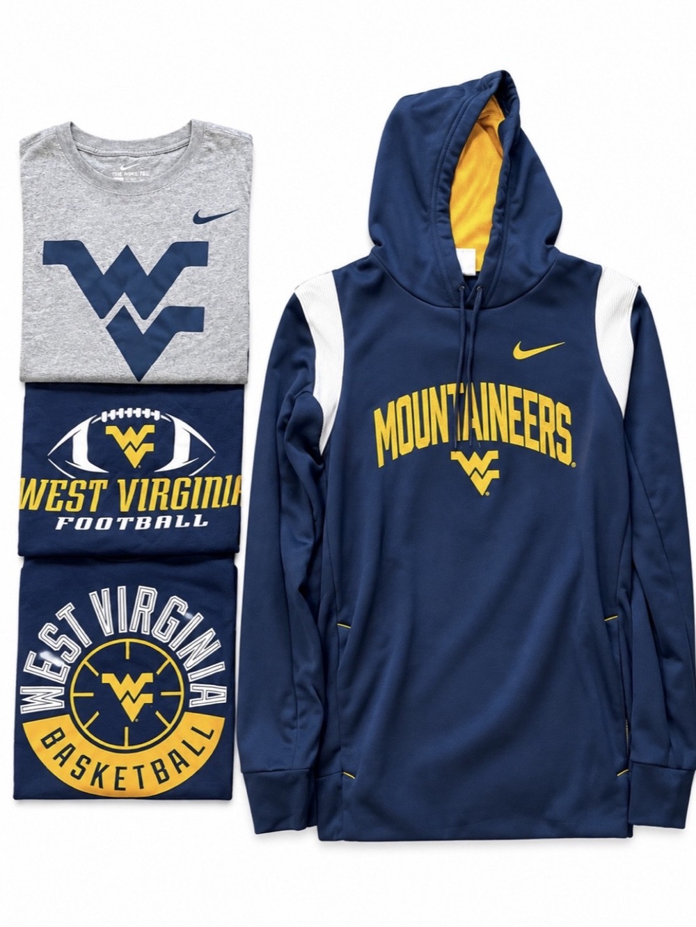Men’s Size Medium WV shirts - total of 4